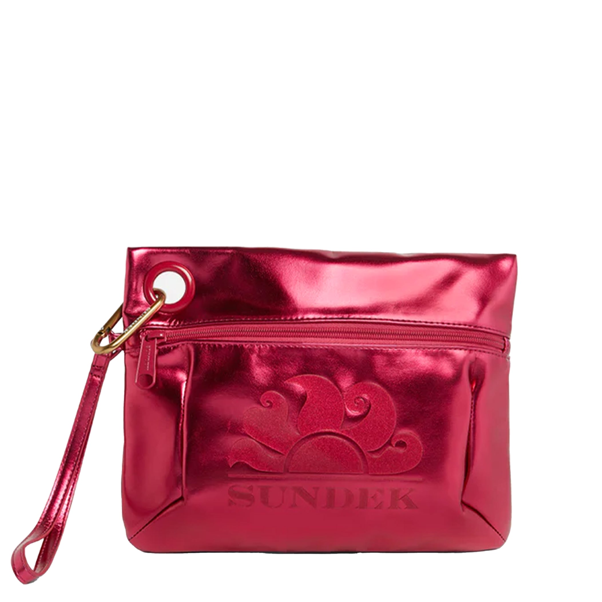 Pochette laminata con logo Ibisco