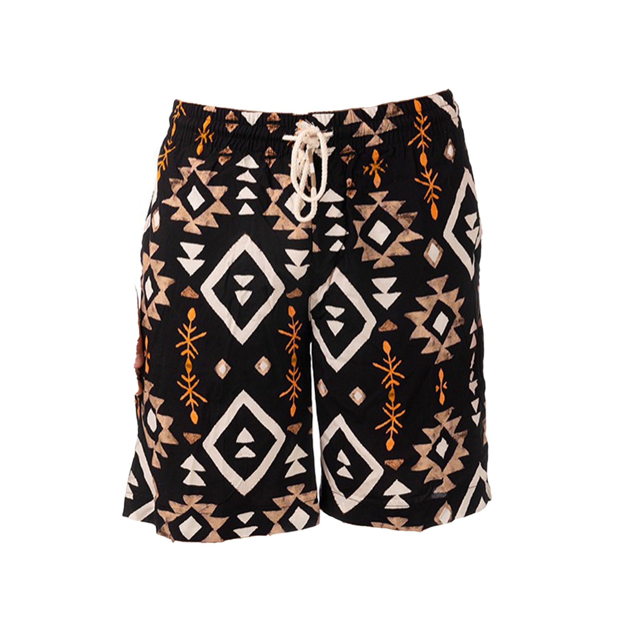 Bermuda Rayon Uxmal Black