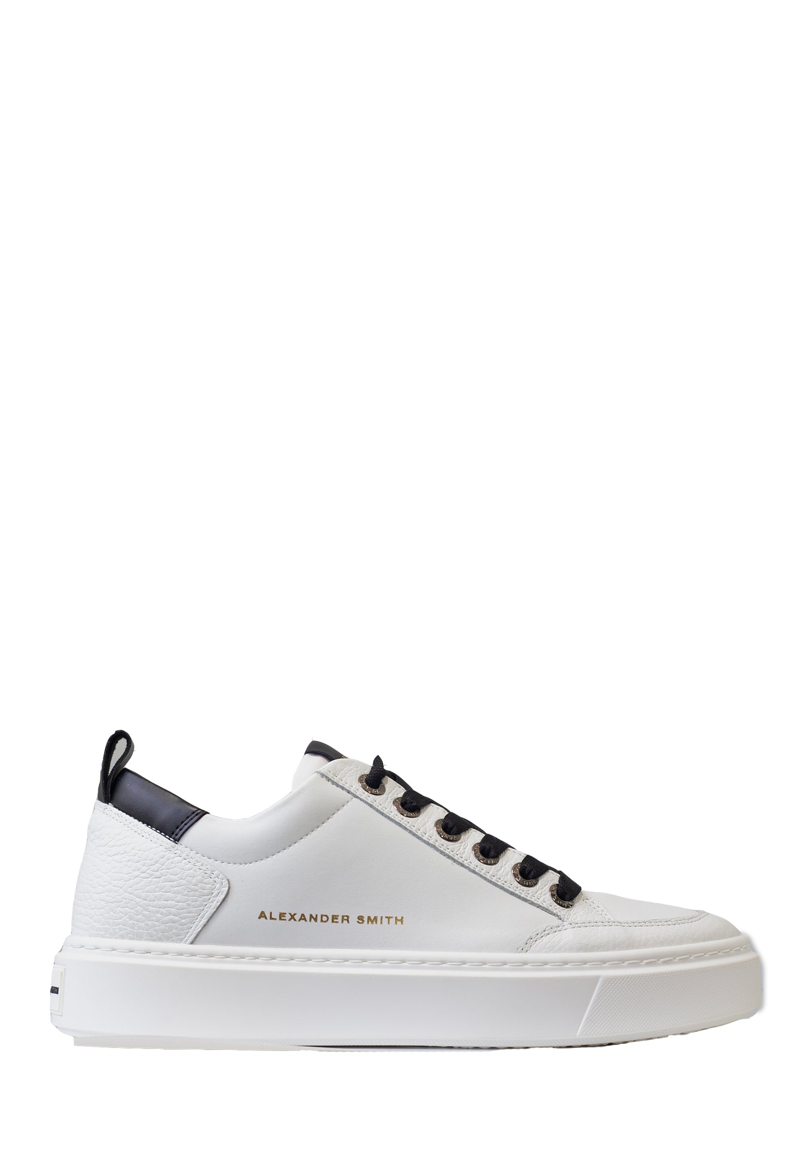 Sneakers Cambridge in pelle bianca