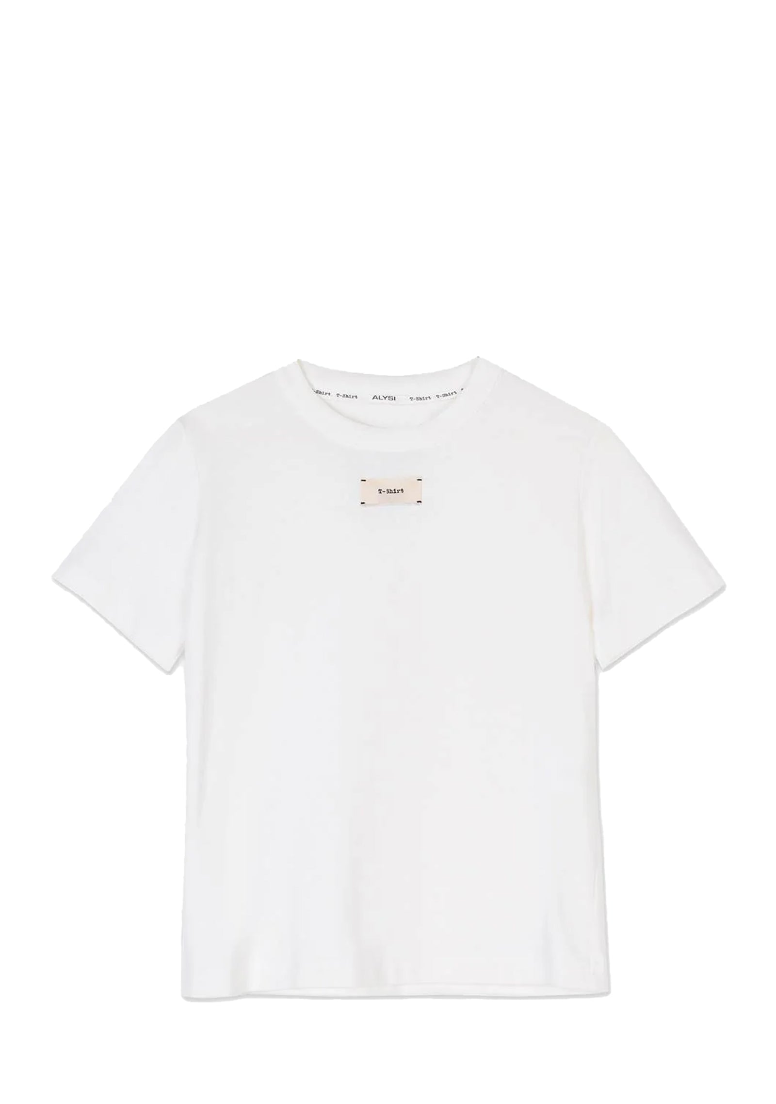 T-Shirt Basic Girocollo Bianco