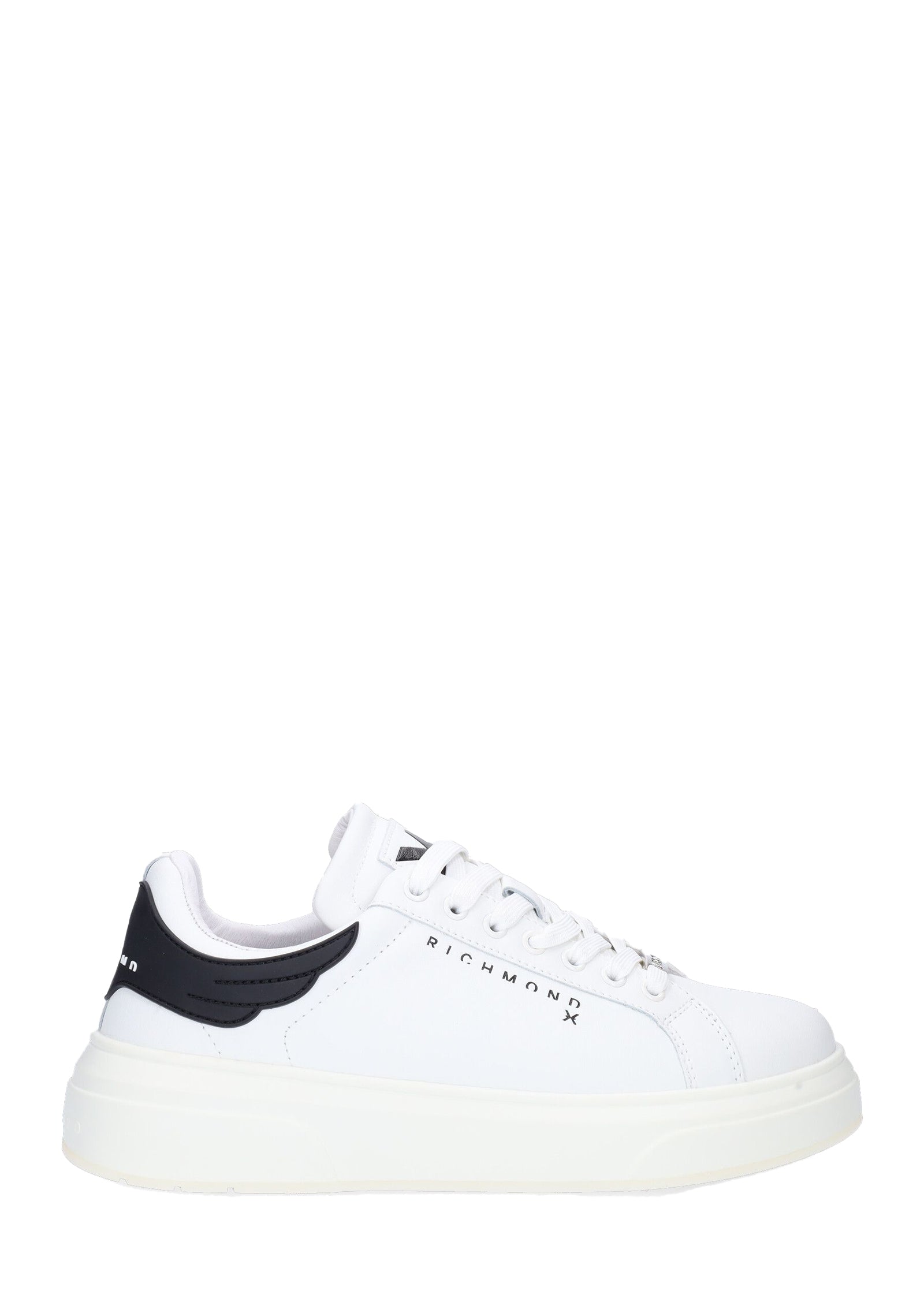 Sneakers in pelle Bianco/nero