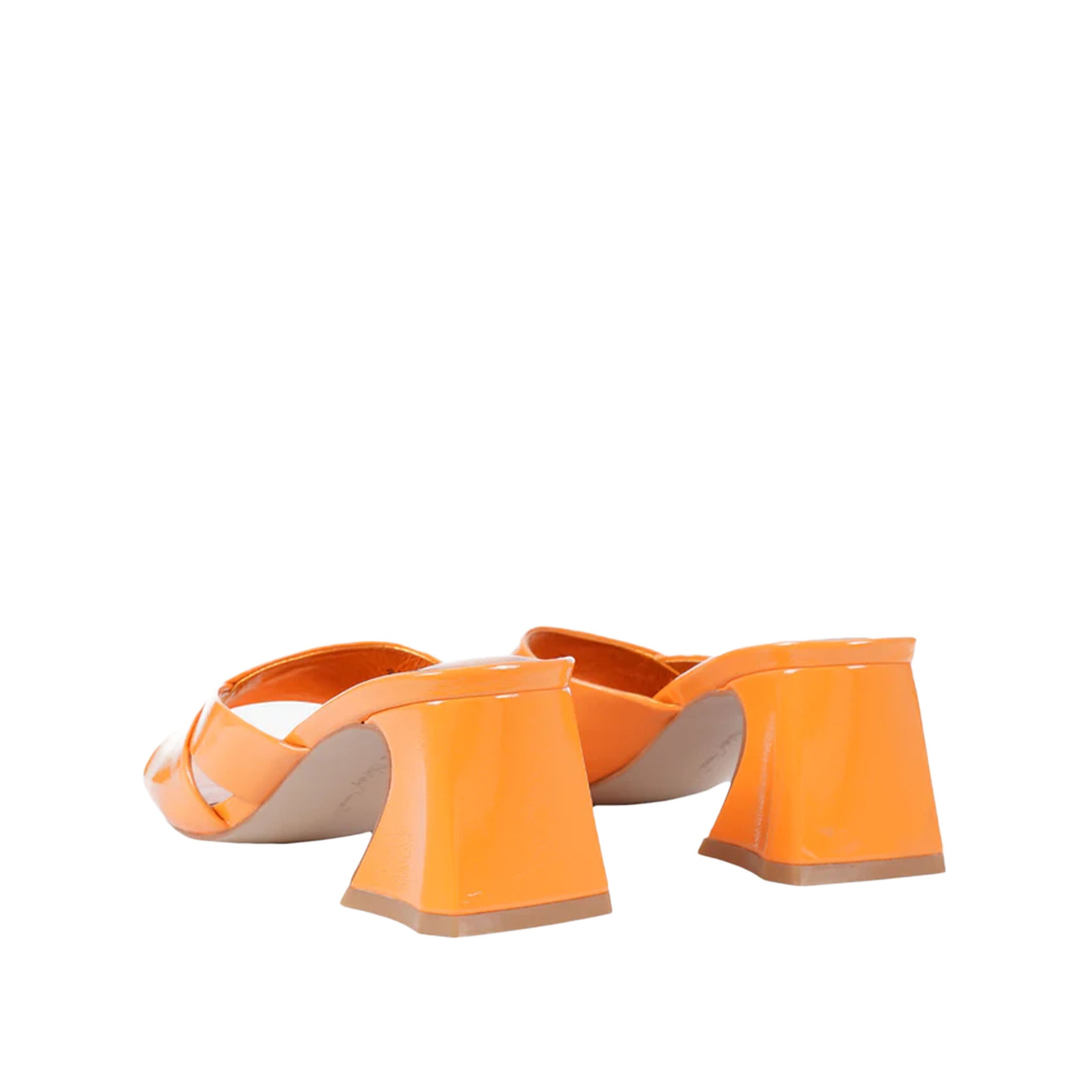 Sandalo mules Luciano Barachini arancio